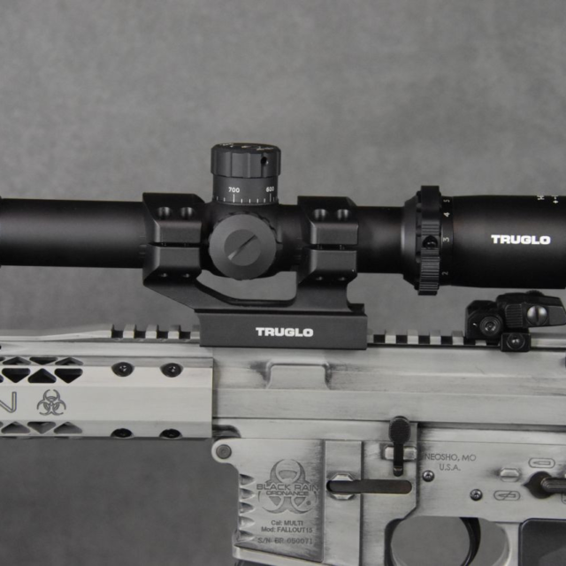 Black Rain Billet - Battleworn Black/White