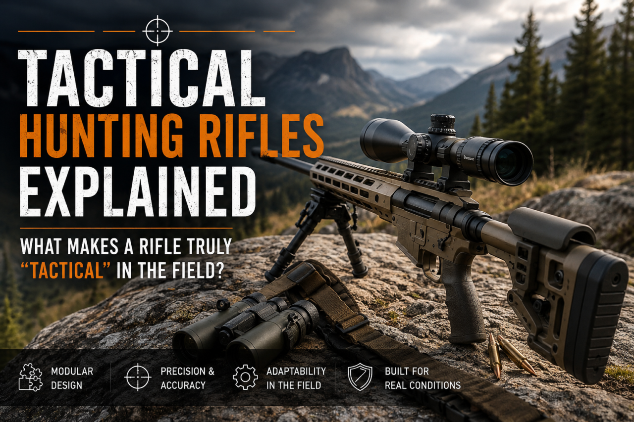 Tactical hunting rifles explained